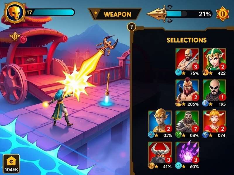 Trishul Warrior Ancient Duel gameplay screenshot showing epic battle