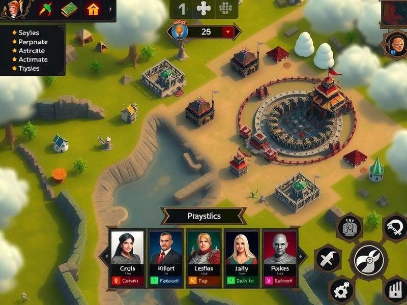 Majestic Glory War progression system interface