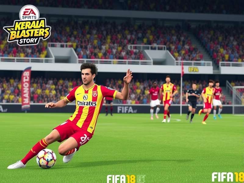 FIFA 18 Kerala Blasters Story critical reception infographic