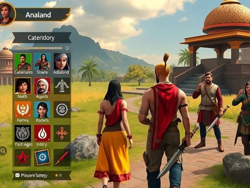 Team strategy session in Sacred Path Comrades