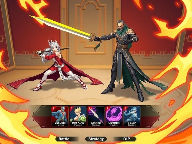 Ponda Victory Vanguard Strategic Battle Scene Ponda Victory Vanguard gameplay screenshot showing strategic battle