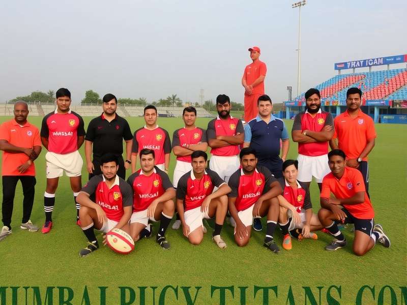 Mumbai Rugby Titans Team Photo