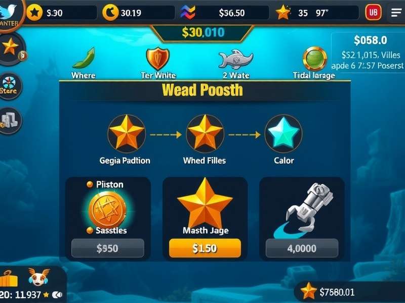 Tidal Wealth Master Game Interface
