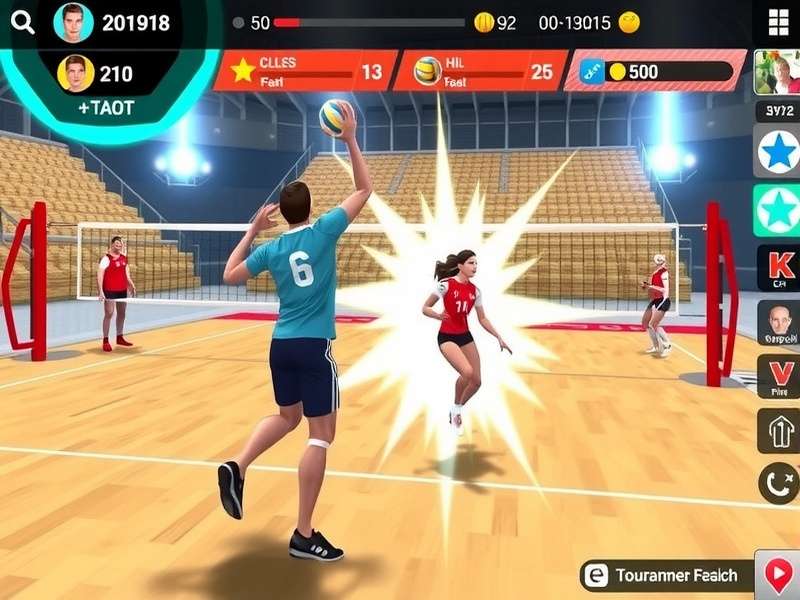 Volley Power Play character customization options