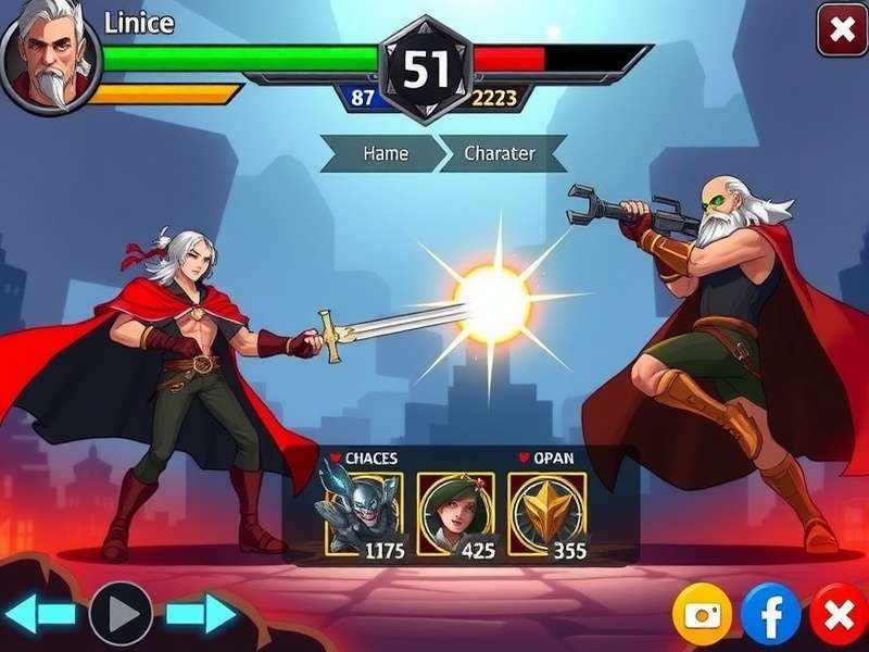 Mace Mighty Champion character selection screen