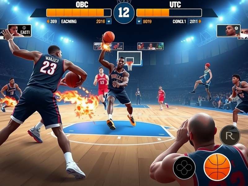 Basketball Star Champion controls and interface explanation