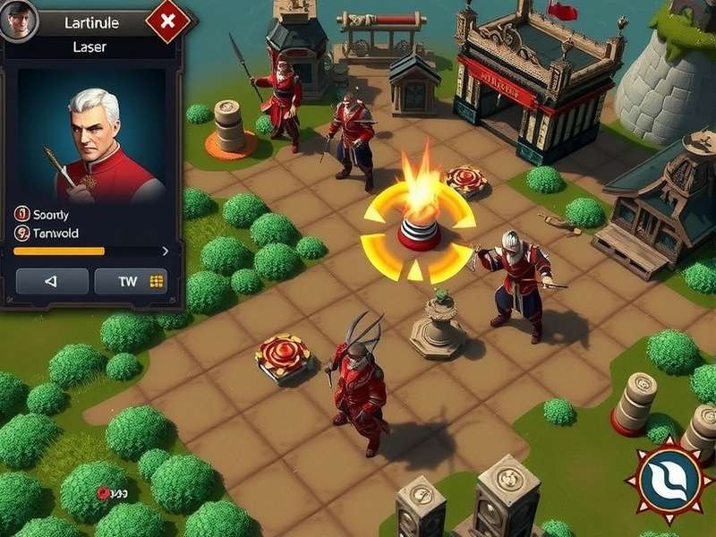 Dominant Warriors combat scene showing special abilities