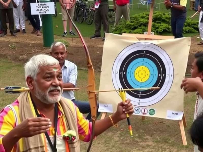 Cultural ceremony associated with Brahmin Arrow Ace competition