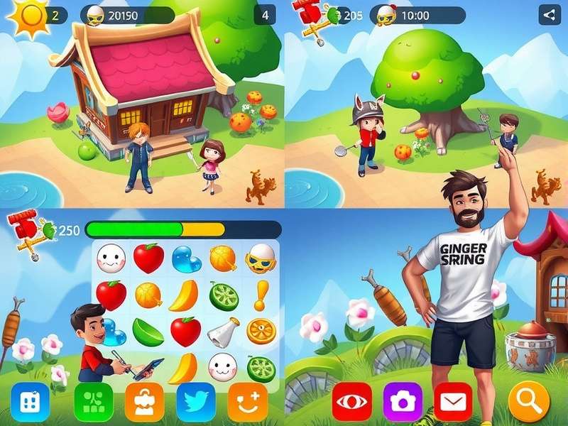 Ginger Spring Sensation Development Team Development team working on Ginger Spring Sensation