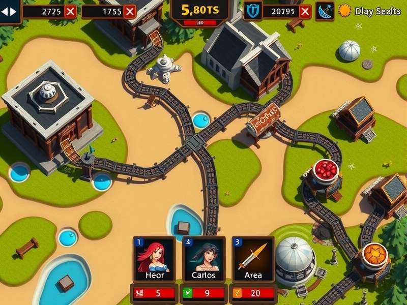 Majestic Glory War hero selection screen