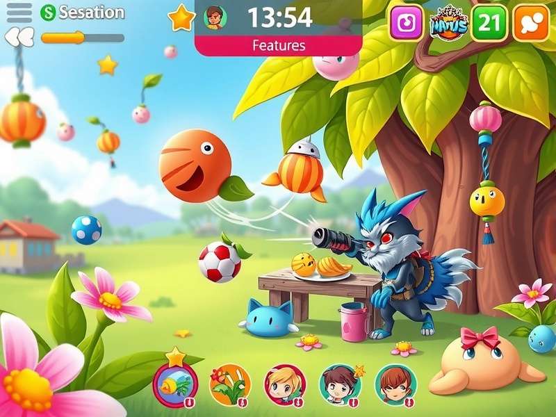 Ginger Spring Sensation Gameplay Ginger Spring Sensation gameplay screenshot showing colorful interface
