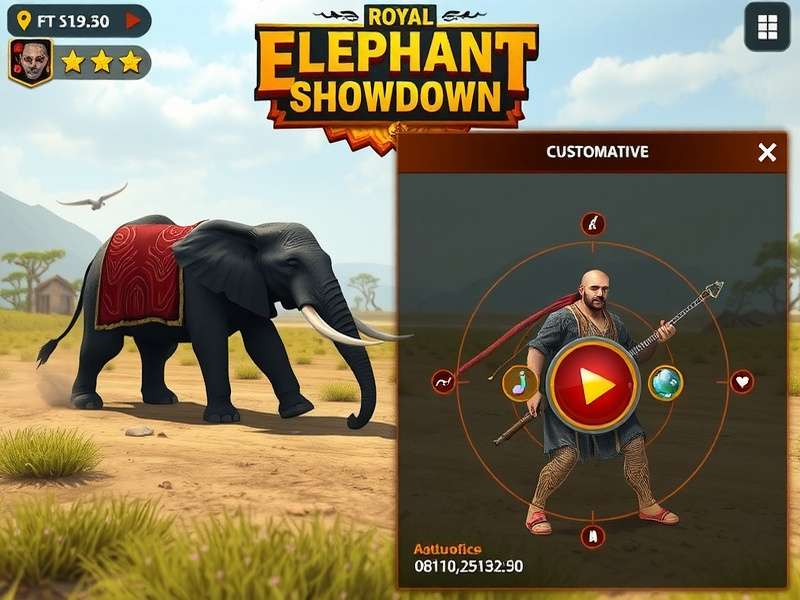 Royal Elephant Showdown battle strategy diagram