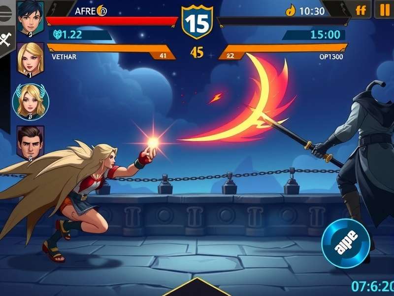 Mace Mighty Champion gameplay screenshot showing character combat