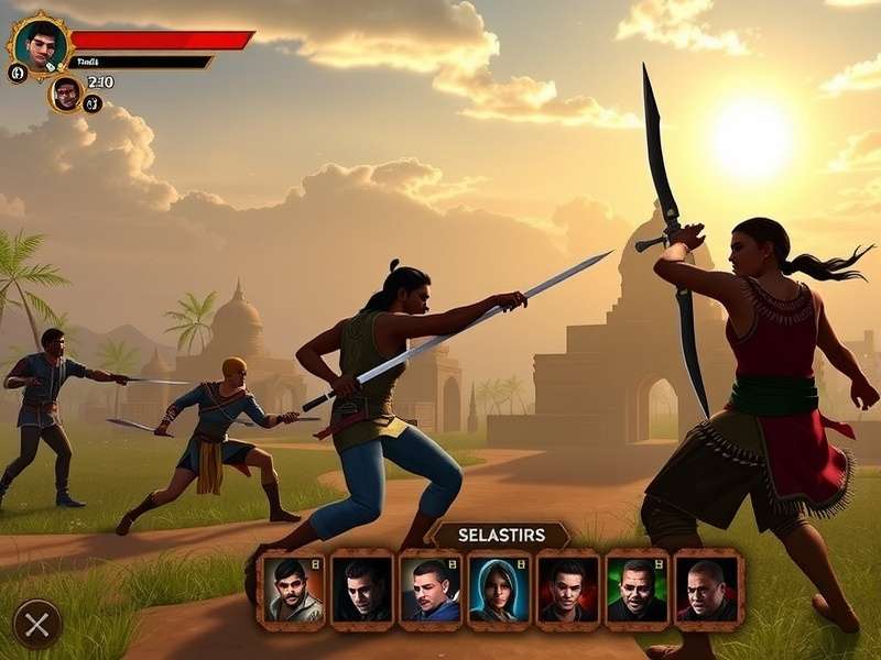 Warriors Of Tambaram Rise character selection screen