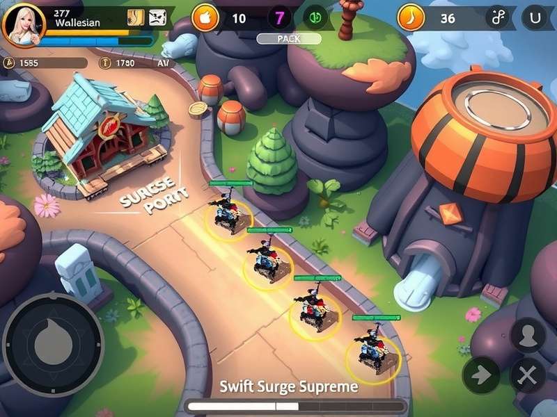 Swift Surge Supreme character customization and progression system