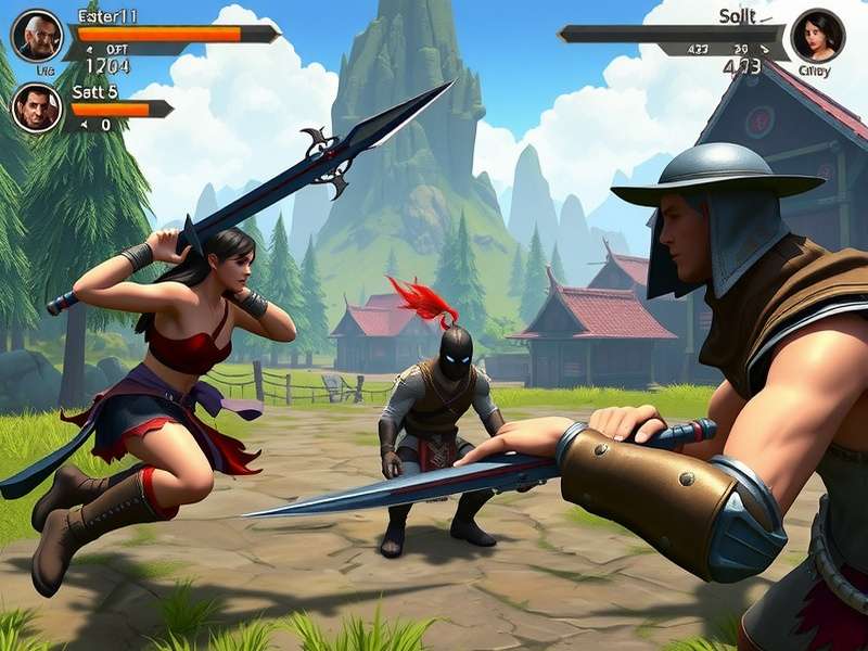 Saffron Warrior Tales character progression interface