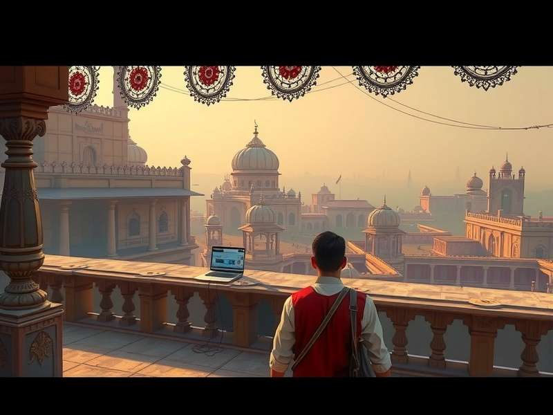 Hyderabad Chronicles gameplay screenshot showing historic Hyderabad cityscape