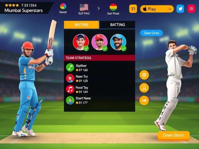 Mumbai Superstars bowling strategy illustration