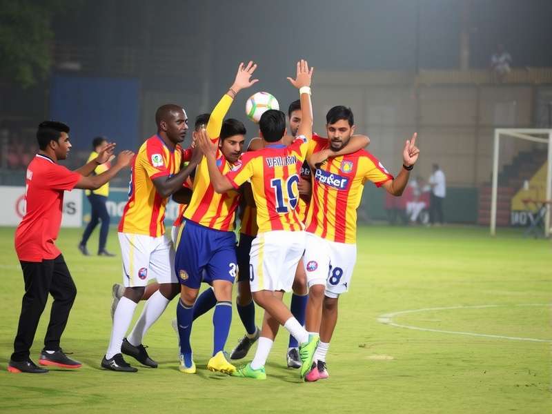 Patna Football Stars players in action