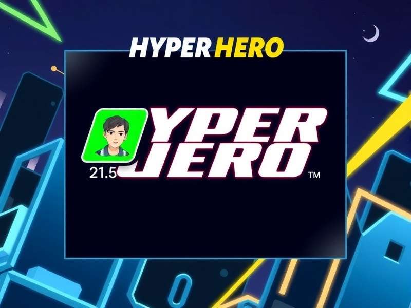 Hyper Hero Main Interface Hyper Hero Game Main Screen