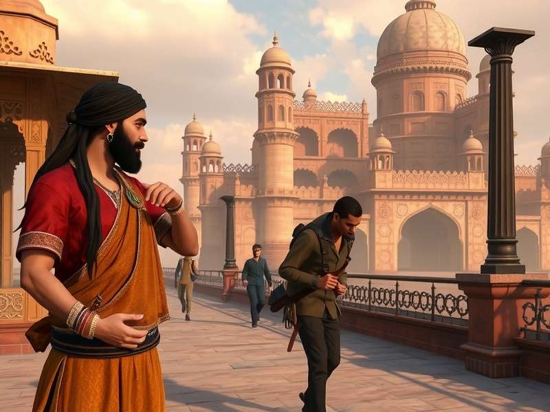 Development team working on Hyderabad Chronicles