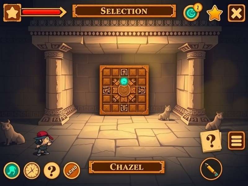 Legendary Temple Quest character selection screen