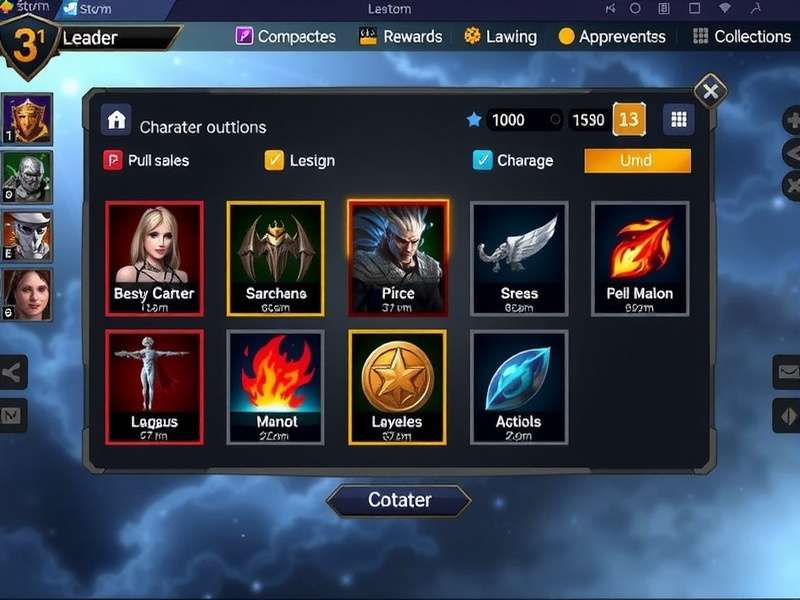 Storm Leader progression and reward systems