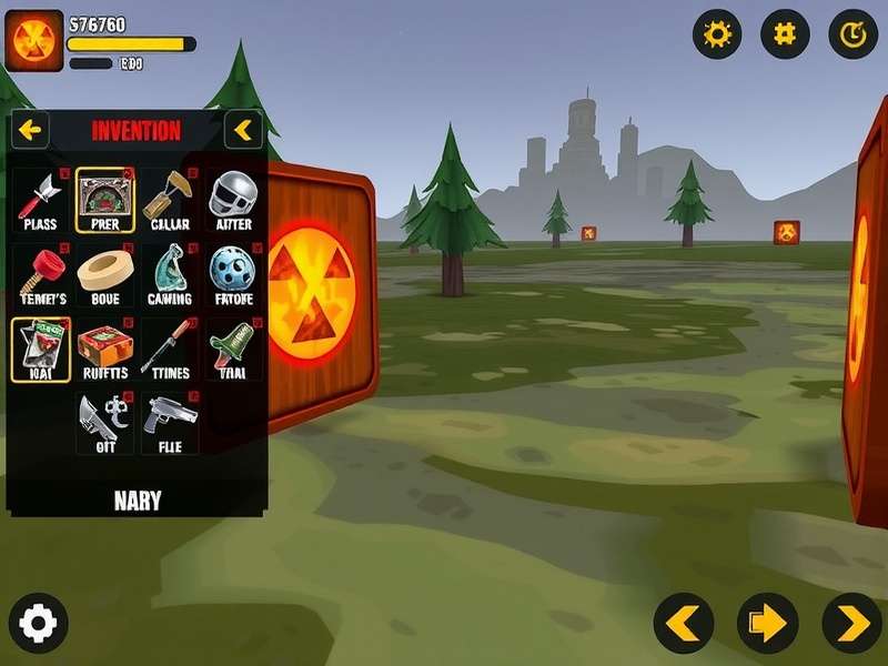 Weapon customization interface in Zombie Conquest Battle Royale