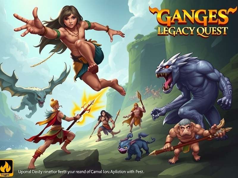 Ganges Legacy Quest - Character Roster Ganges Legacy Quest character lineup showing diverse mythological beings