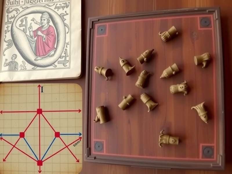 Traditional Juhu Juggernauts game board with carved pieces