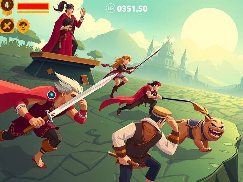 Banaras Bravehearts gameplay screenshot showing character combat