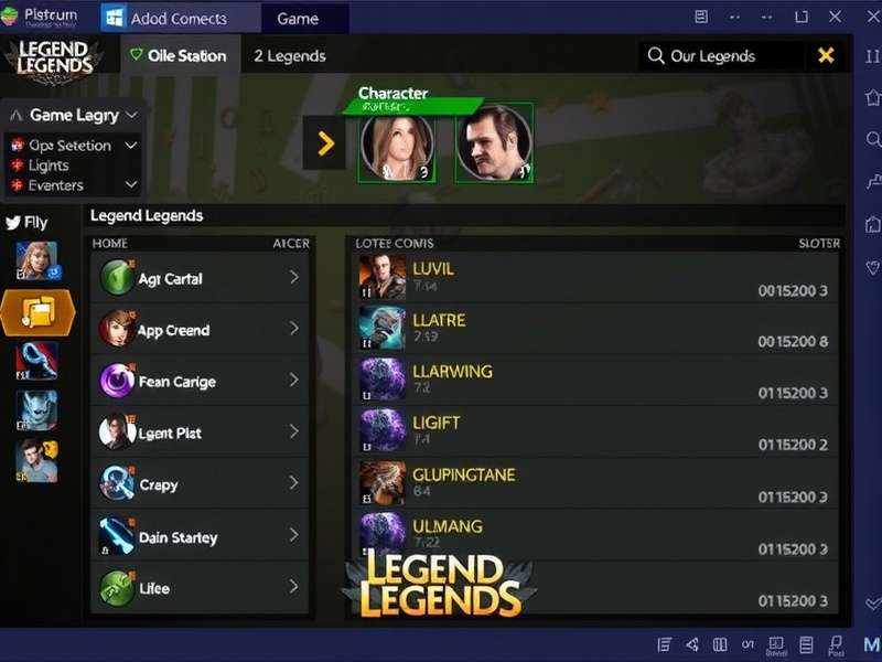 Legend Legends Character Roster