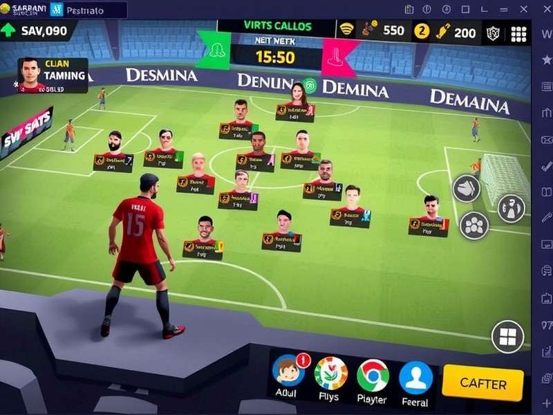 Saraswati Soccer Titans feature showcase with multiple gameplay elements