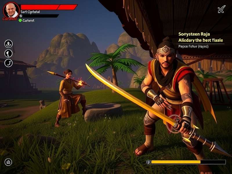 Valiant Spear Raja story cinematic scene