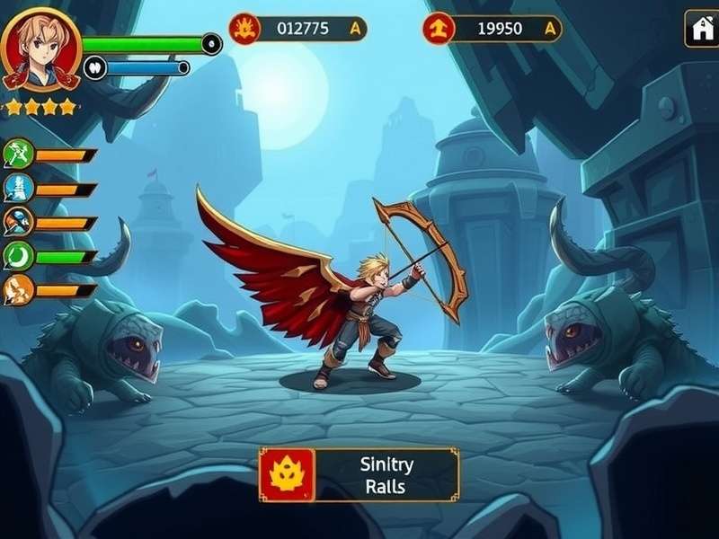 Archero Hero skill selection screen