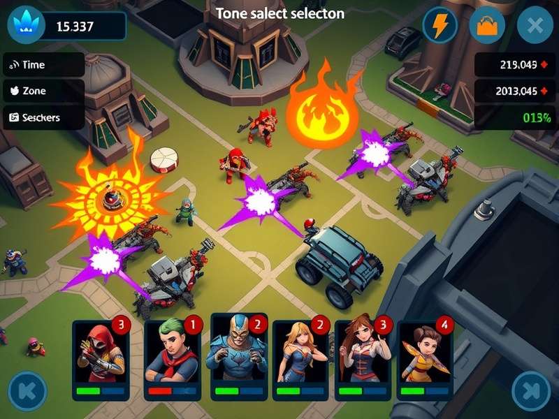 Blasters Invasion zone control gameplay showing map objectives