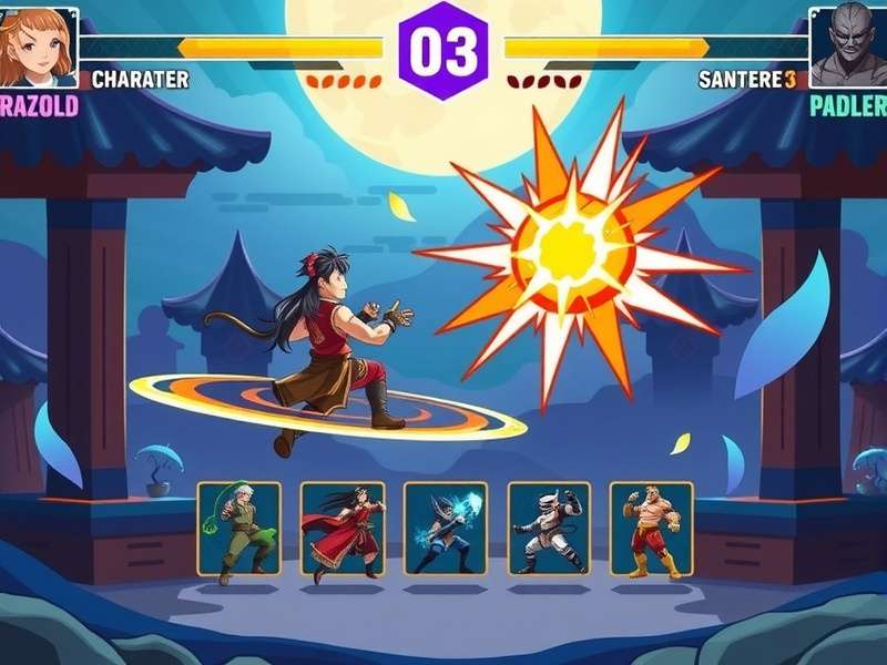 Incredible Cumin Fighter Gameplay Action Incredible Cumin Fighter gameplay screenshot showing character combat