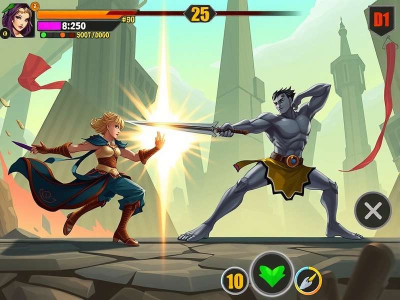 Swift Ginger Vanquisher Action Scene Swift Ginger Vanquisher gameplay screenshot showing character combat