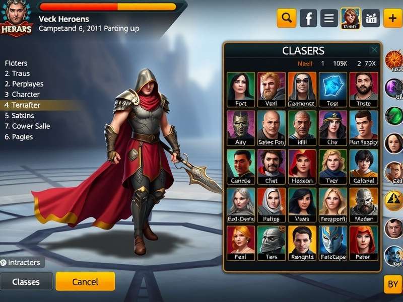 Titan Heroes character customization interface
