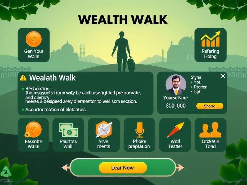 Wealth Walk India user progression and achievement system