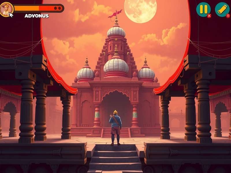 Baidyanath Temple Journey Game Screenshot