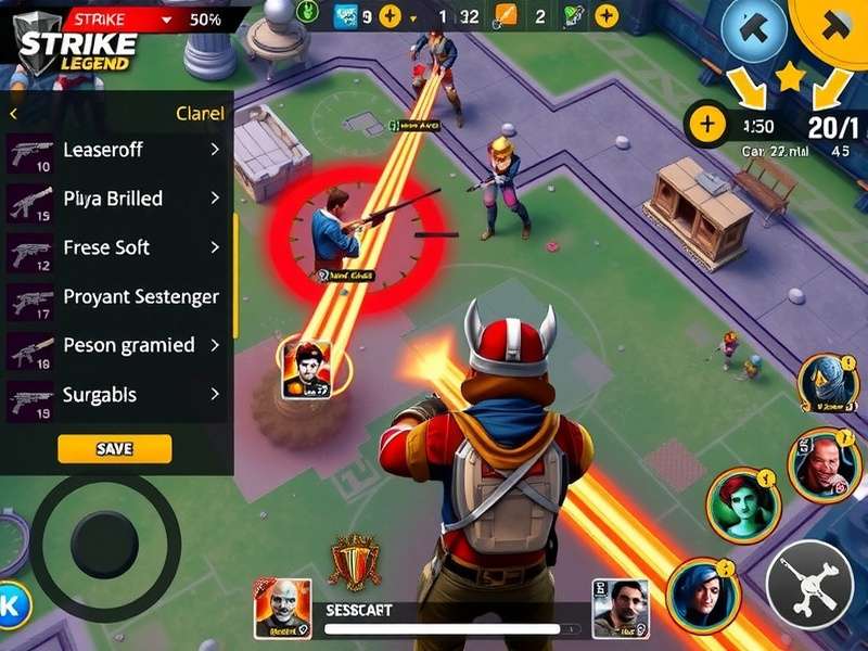 Weapon Customization in Strike Legend India Strike Legend India weapon customization interface