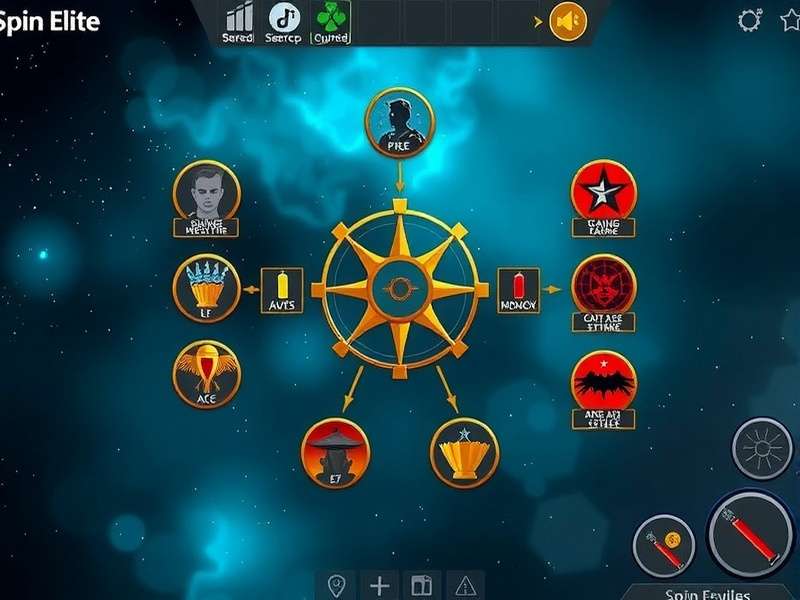Spin Elite Ace gameplay interface showing strategic elements