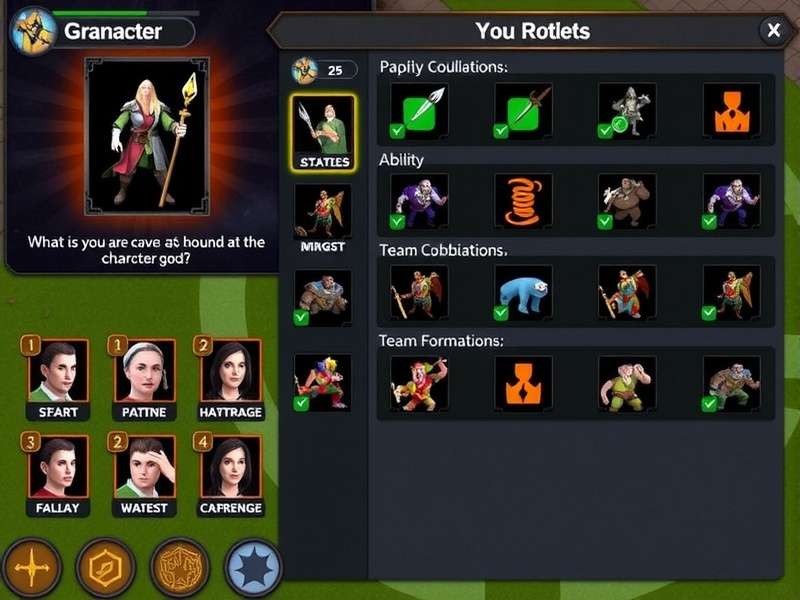 Arrancar Warpath Challenge character roster showing diverse warrior designs