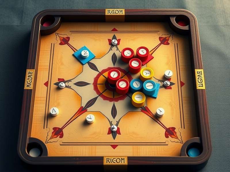 Advanced carrom shooting techniques demonstration