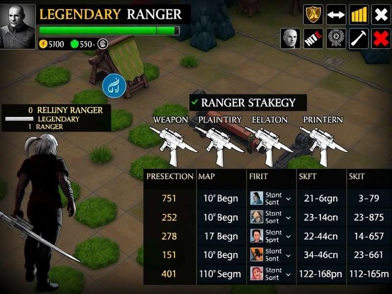 BGMI map strategy showing Ranger positioning points