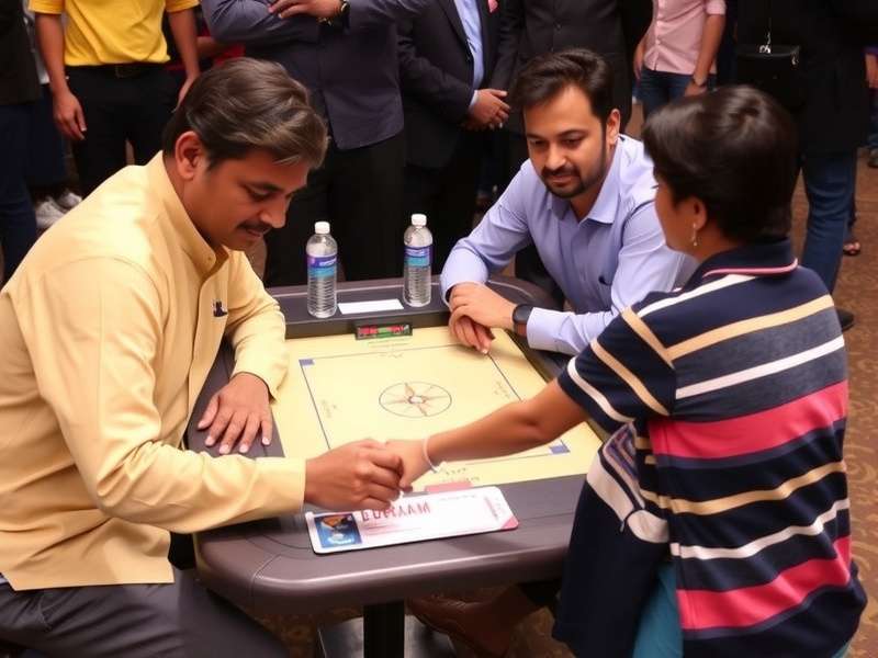 Advanced Carrom Champion League Strategies Carrom strategy and technique demonstration
