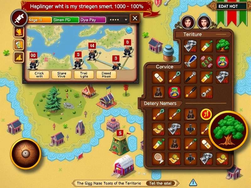 Ginger Emperor S Reign territory management interface