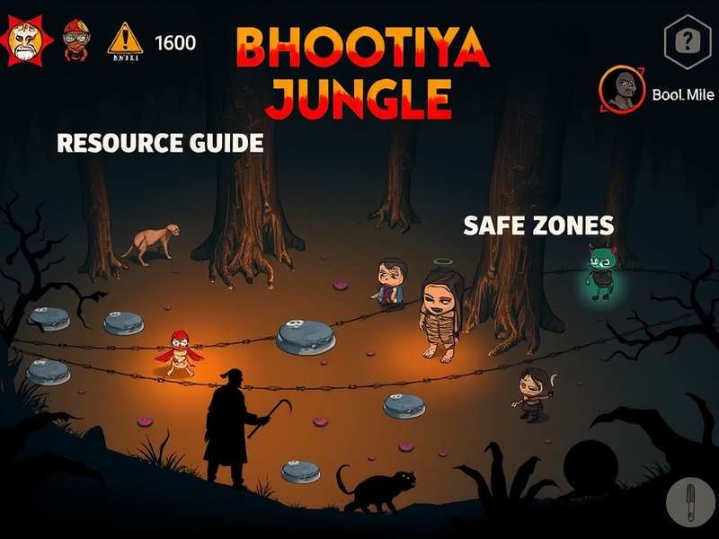 Bhootiya Jungle - Supernatural Entities Bhootiya Jungle character showcase featuring various Indian mythological entities