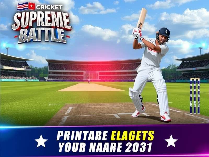 Cricket Supreme Battle gameplay screenshot